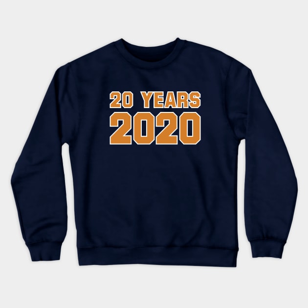 20 years 2020 - February 2020 Crewneck Sweatshirt by Amrshop87